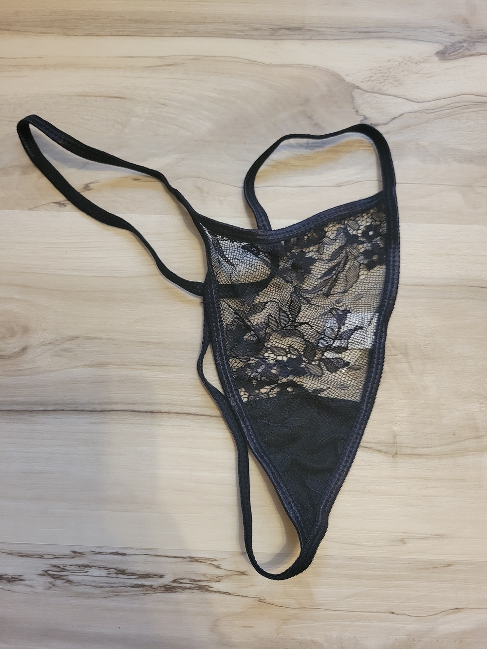 SHEIN Black Lace Longline Intimates Set - Picture 3 of 10